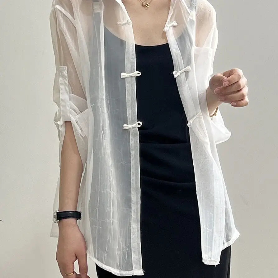 Buttoned Women Shirt
