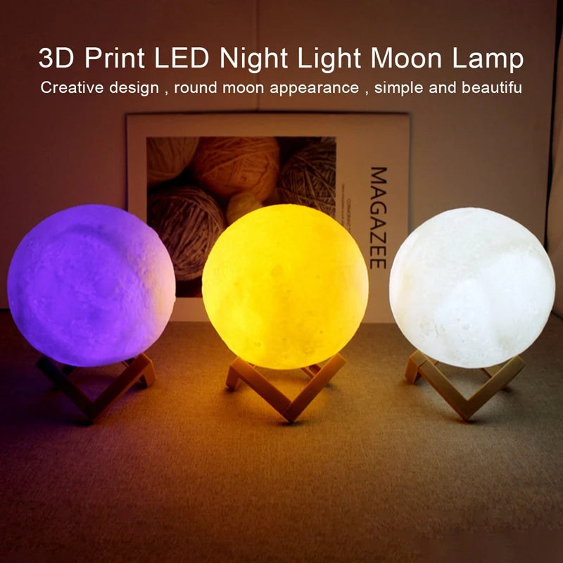 Book Light LED Moon Light