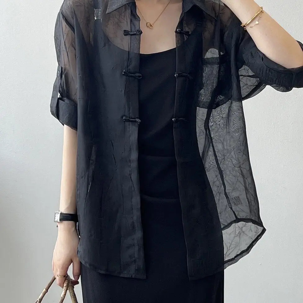 Buttoned Women Shirt