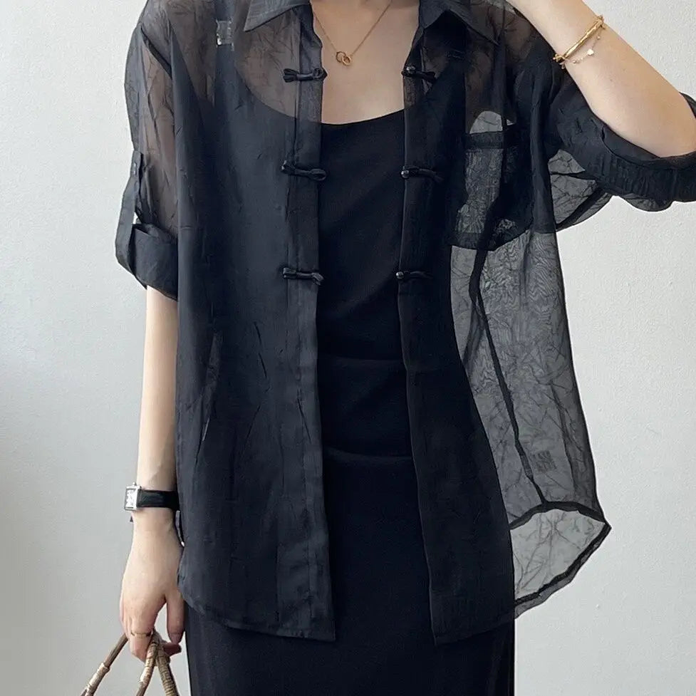 Buttoned Women Shirt