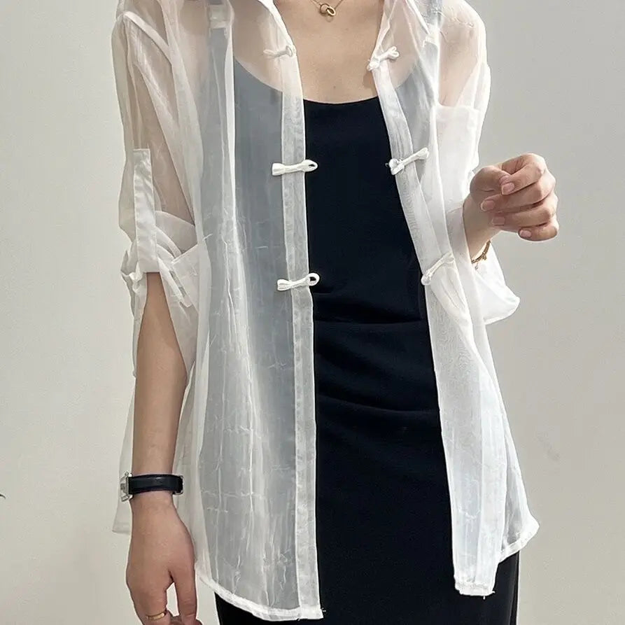 Buttoned Women Shirt