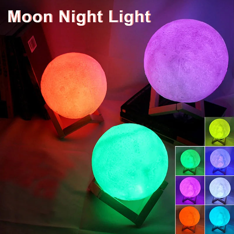 Book Light LED Moon Light