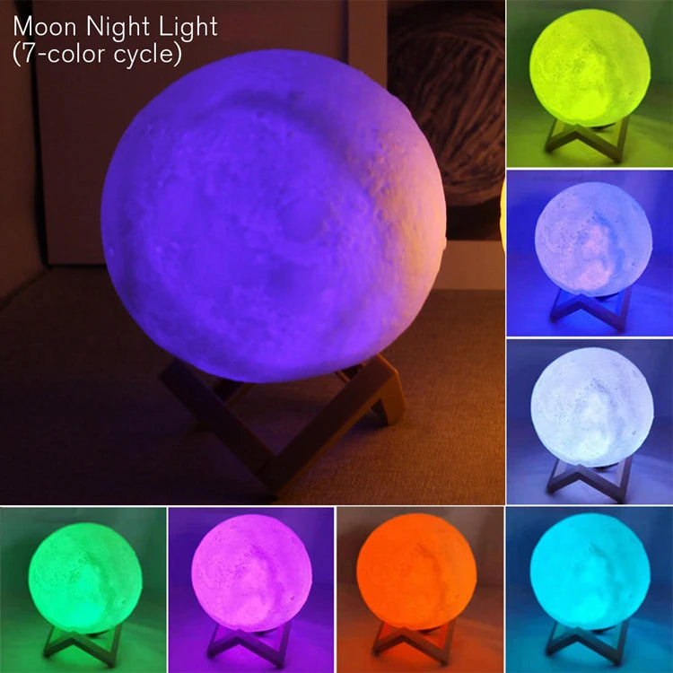 Book Light LED Moon Light