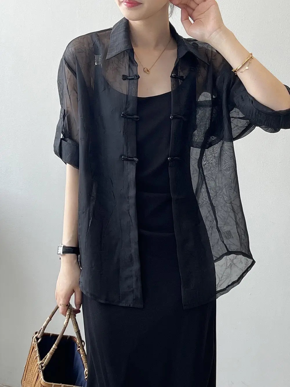 Buttoned Women Shirt